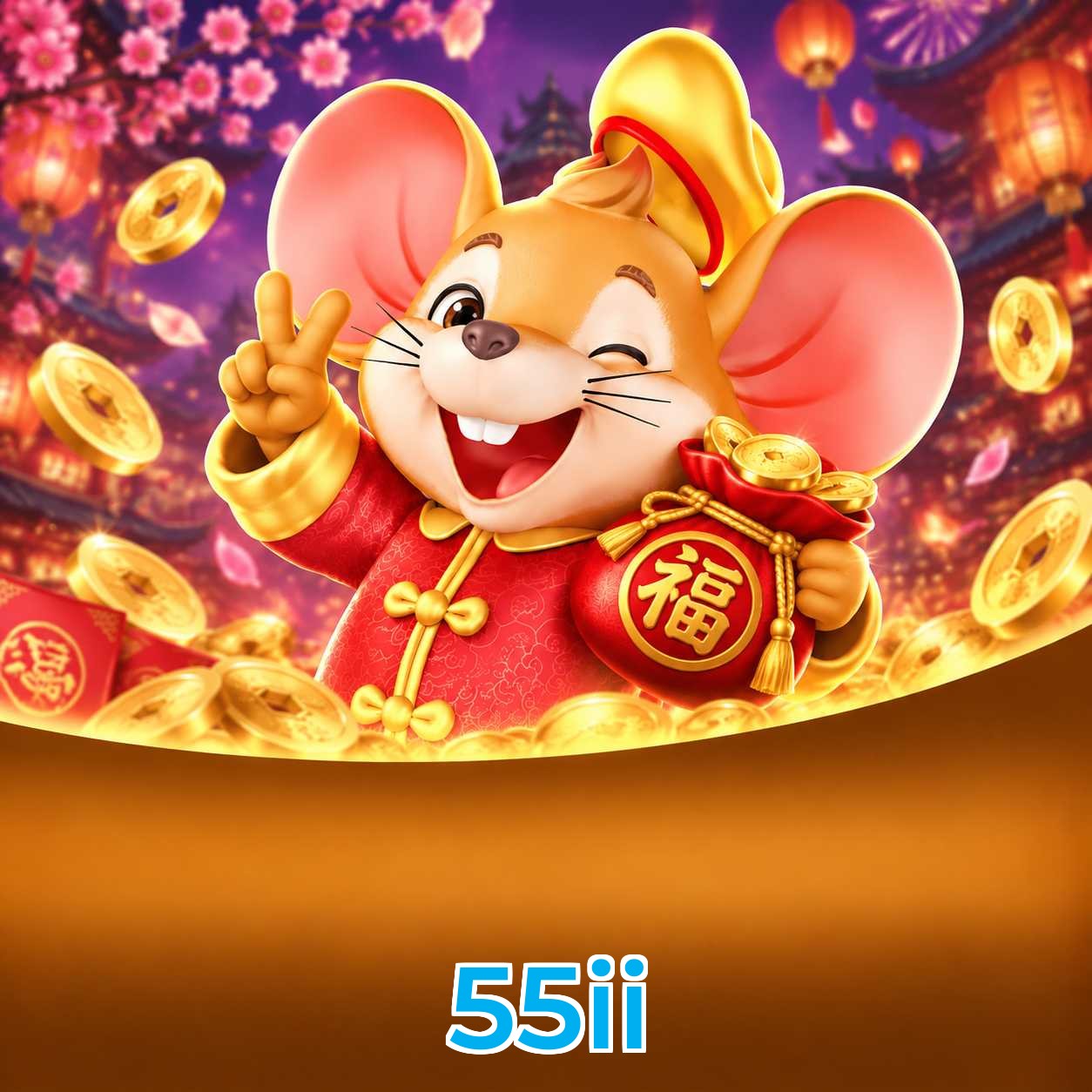 Jackpots milionários disponíveis para ganhar na 55ii